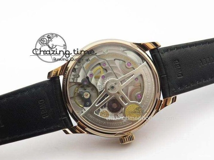 MIROTIME 0715 Portuguese Real PR RG IW5007 ZF 1:1 Best Edition Black Dial On Black Leather Strap A52010 V FreshLook 7304